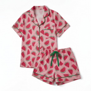 Jammies Womens Watermelon Pajama Set
