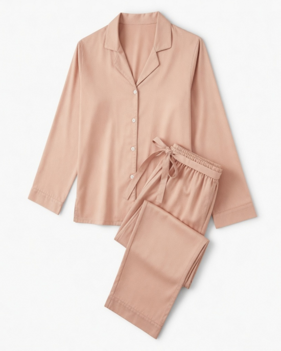 Women's Notch Collar Pajama Set