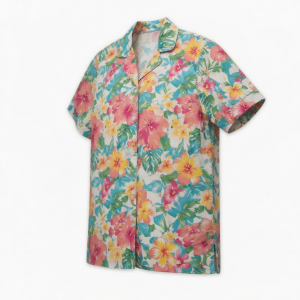 Women's Tropical Floral Sleep Shirt