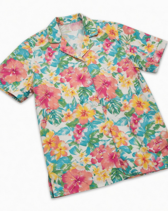 Women's Tropical Floral Sleep Shirt