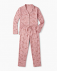 Cotton Night Suit Women Pink Tiger PJ Set Sleepwear Pajama Set night Wear