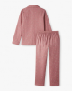 senoras Pajamas Clothing Night Clothing Lounge Dress Night Cotton Pink Rich Set 2 Piece