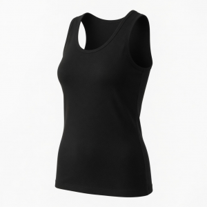 T Shirt Sleeveless Pajamas Women Medium Black New