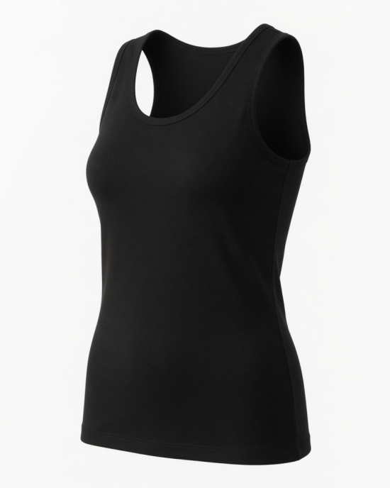 T Shirt Sleeveless Pajamas Women Medium Black New