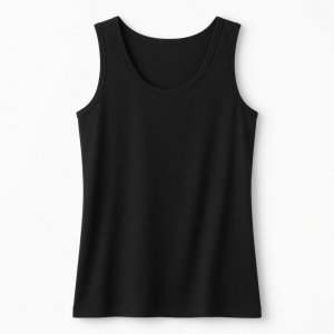 T Shirt Sleeveless Pajamas Women Medium Black New