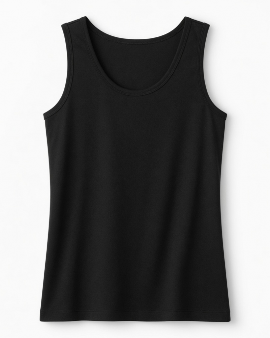 T Shirt Sleeveless Pajamas Women Medium Black New