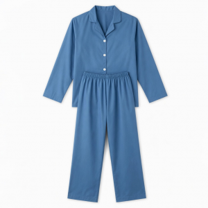 Set Pajamas 2 Piece Blue X LARGE