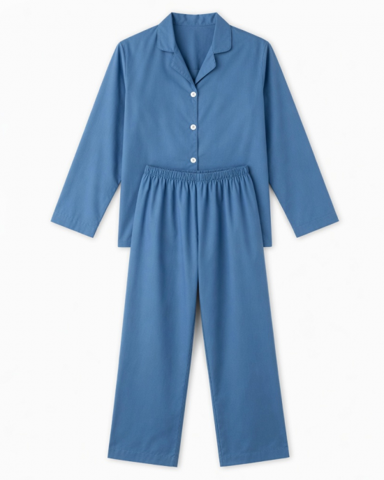 Set Pajamas 2 Piece Blue X LARGE