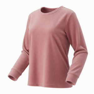 Women Plush Long Sleeve Top