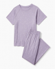 Sleep Set Womens 2X 'Petite Hearts' Super Soft Lounge Tee & Pants Pajamas