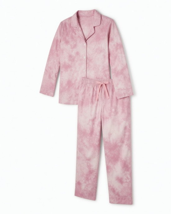 Pink Tie Dye Pajama Set