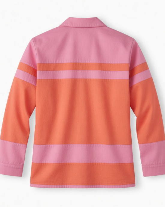Pink And Orange PJ Top MP Sleepwear New