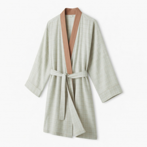 Robe kimono Cotton Women Clothing Lounge Cover Beach