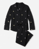 Pants Pajama Women 2 Piece for Sleep Stars / Black