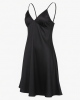 Delicates Lingerie Slip Womens Large Black Pajama Nightgown Pajamas