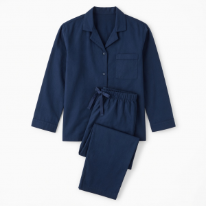 Navy Large Pajamas 100% Cotton