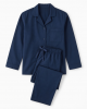 Navy Large Pajamas 100% Cotton