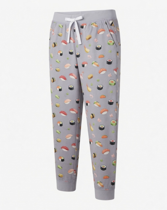 Women PJ Bottoms Sushi Theme