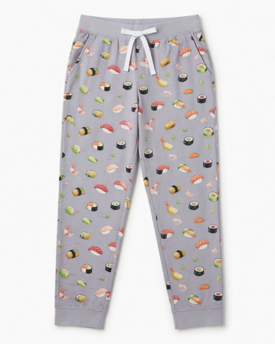 Women PJ Bottoms Sushi Theme