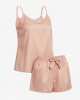 Set Pajamas Fashion Women with Print Heart Sleeveless & Shorts