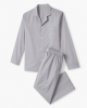 Small Solid Plain 100%Cotton Unisex Pajama Set
