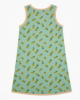Pineapple Print Nightdress with Contrast Trim