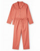 Set Pajamas coral 2 Piece Small for Women