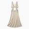 Sophisticated Pajamas Women with Lace Cutout without Back Style Nightgown