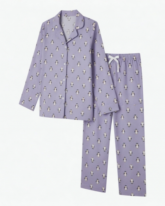 Cute Penguin Pyjamas Nightwear Loungewear Extra Large
