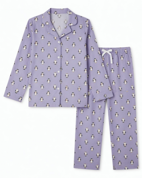 Cute Penguin Pyjamas Nightwear Loungewear Extra Large