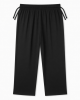 Cozy Earth Pants Womens Medium Black Bamboo Stretch Elastic Waist Lounge Pajama