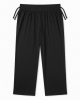 Cozy Earth Pants Womens Medium Black Bamboo Stretch Elastic Waist Lounge Pajama