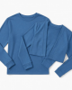 Women 2 Piece Long Sleeve A Blue