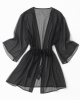 Women Lingerie Sexy Clothing Sleep Sheer Robe Sheer Sleepwear Pajamas