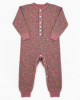 Vintage Country Floral Thermal Union Suit Pajamas