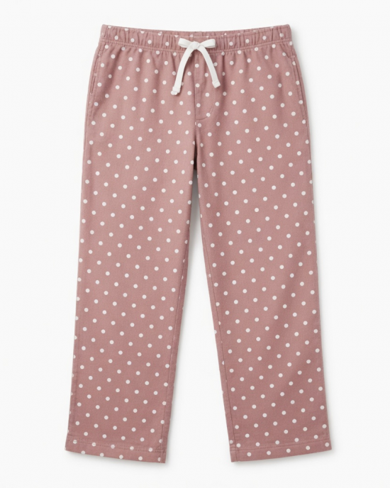 Pants Pajamas Cozy a Polka Dot Large